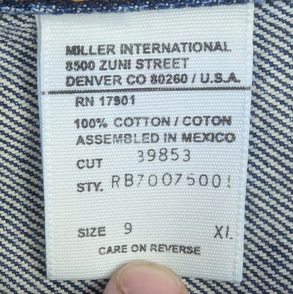 Rockies (H)Vintage Size 9 Low Rise Slim NWT - Picture 11 of 14